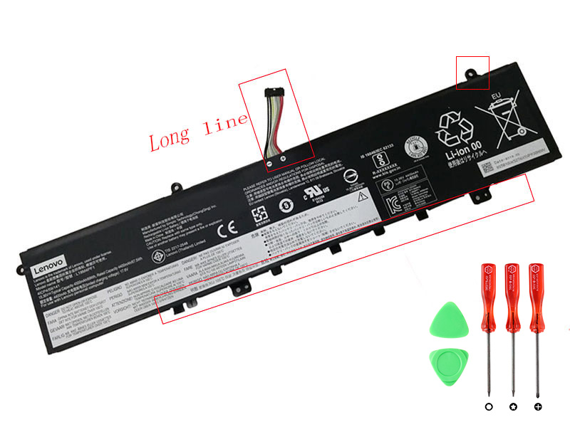 Original Battery Lenovo 5B10W67392 4500mAh 69Wh Long Line (image for) Original Battery Lenovo 5B10W67392 4500mAh 69Wh Long Line